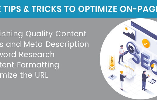 Some tips & tricks to optimize on-page SEO